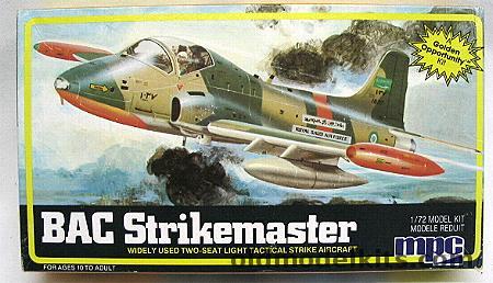 MPC 1/72 BAC Strikemaster - Royal Saudi Air Force, 1-4107 plastic model kit